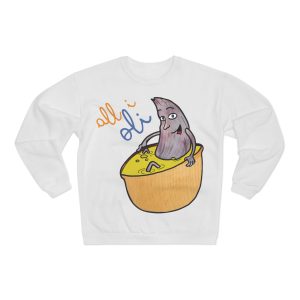 Sudadera unisex con cuello redondo - All i Oli