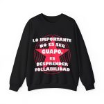 Sudadera unisex con cuello redondo Heavy Blend™ – "Lo importante no es ser guapo es desprender follabilidad"