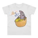 Camiseta de punto liso para hombre - All i Oli