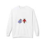 Sudadera unisex con cuello redondo y forro polar Softstyle de peso medio - Sor Tomasseta i el Dimoni