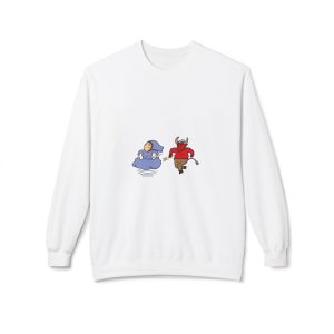 Sudadera unisex con cuello redondo y forro polar Softstyle de peso medio - Sor Tomasseta i el Dimoni