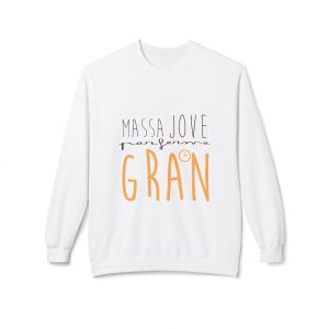 Sudadera unisex con cuello redondo y forro polar Softstyle de peso medio - Massa jove per ferme gran
