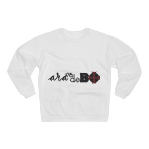 Sudadera unisex con cuello redondo - Ara va de BO