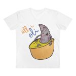 Camiseta con cuello en V Presenter para hombre - All i Oli