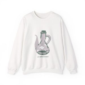 Sudadera unisex con cuello redondo Heavy Blend™ - Pa amb oli nacional